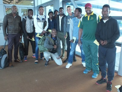 Lihle on his way to Mauritius